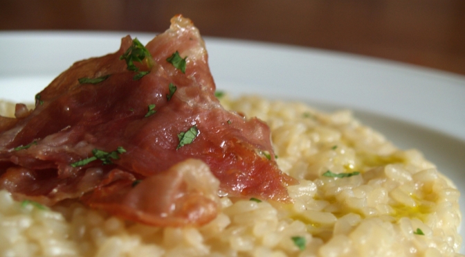 Risotto al cognac