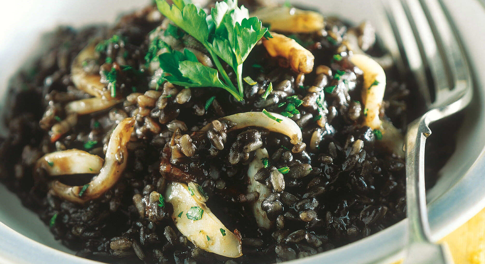 risotto al nero di seppia