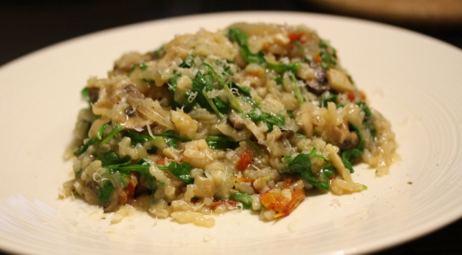 Risotto con le cime di rapa