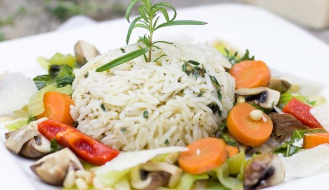 Risotto con verdure