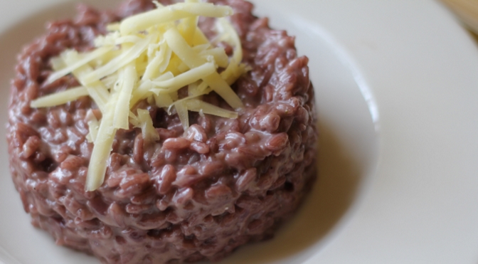 Risotto al barolo