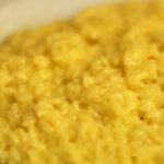 Risotto alla birra con fricassea di pollo