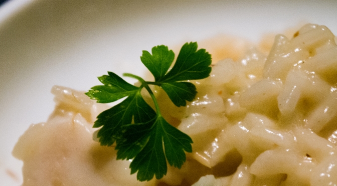 Risotto alla fonduta