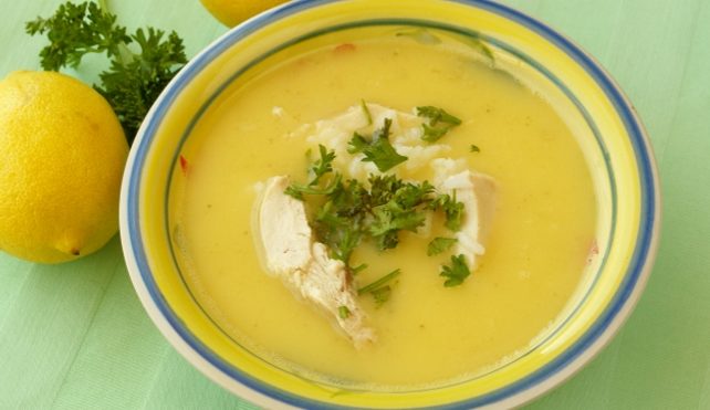 zuppa di calorie al pollo