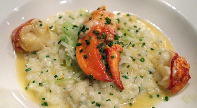 Risotto all'astice