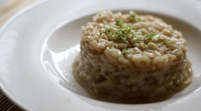 Risotto zenzero e lime