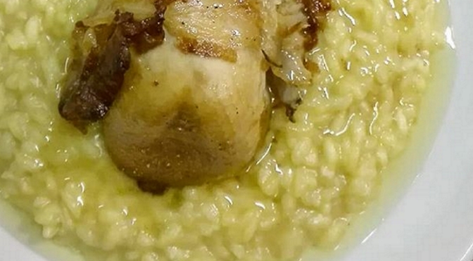 Risotto con le quaglie