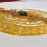 Risotto zucca taleggio marmellata