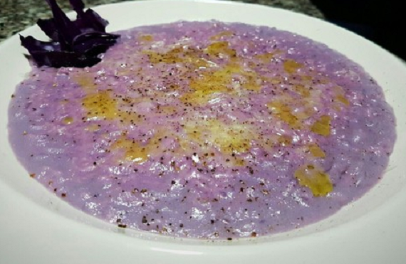 Risotto al cavolo viola-Lazzarini