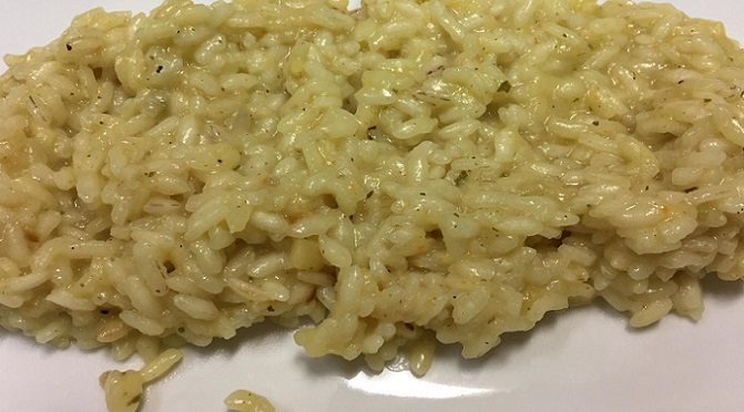 Risotto limone e soia