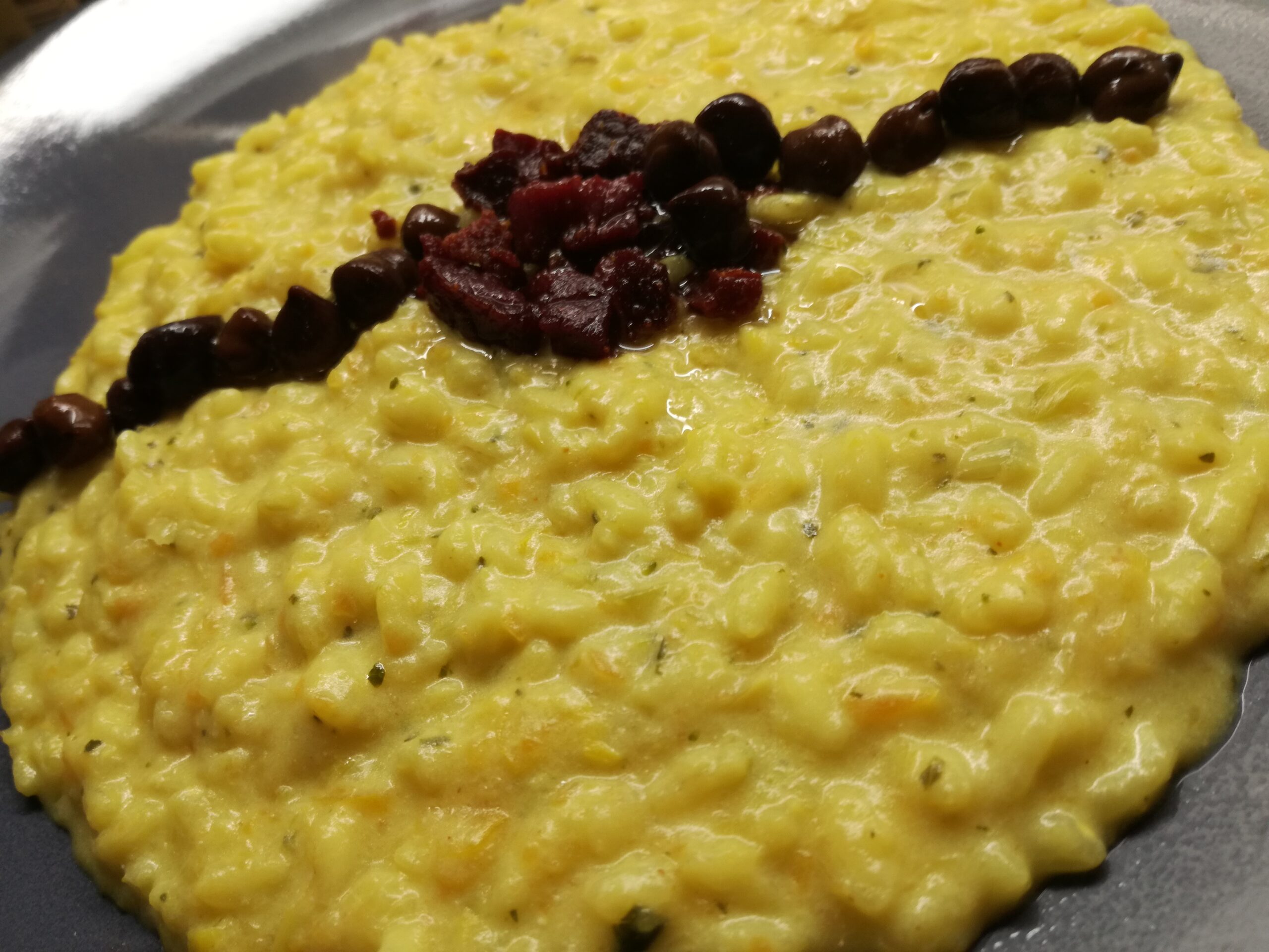 risotto con verdure e ricotta