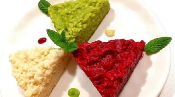 RISOTTO TRICOLORE RISOTTO TRICOLORE