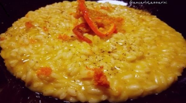 RISOTTO AL MANDARINO RISOTTO AL MANDARINO