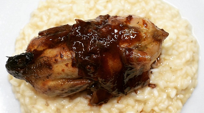 Quail Risotto Ricetta facile e veloce per il risotto con quaglie : RISOTTO ...