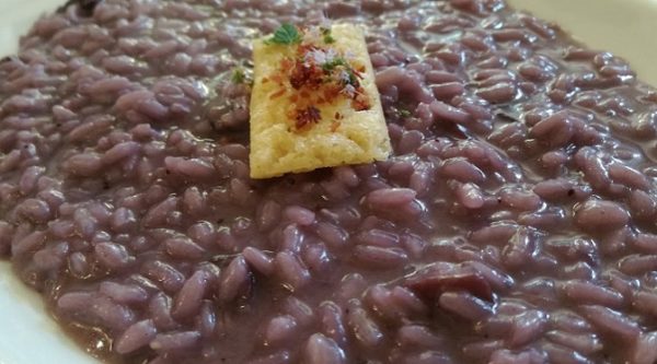 RISOTTO MIRTILLI E SPECK RISOTTO MIRTILLI E SPECK