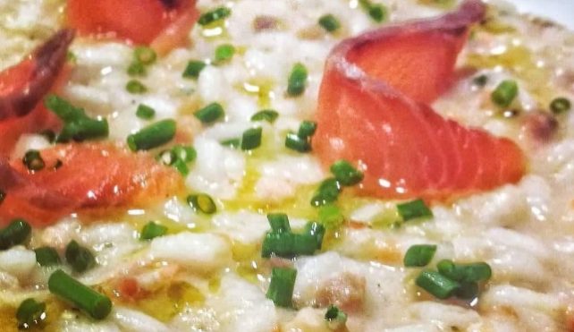 Risotto con salmone e vodka: come farlo : Risotto.us | Il ...