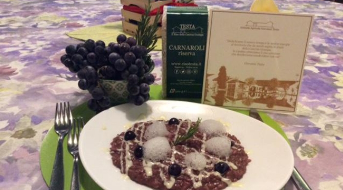 Risottando L Uva Americana Con Riso Testa Risotto Us Il Portale Del Riso