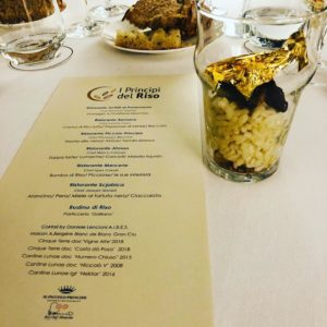 Menu cena di gala