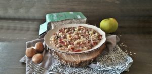 Impiattamento risotto con mele e speck_Carnaroli Riso Preciso