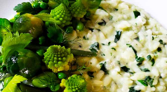 risotto alle verdure invernali