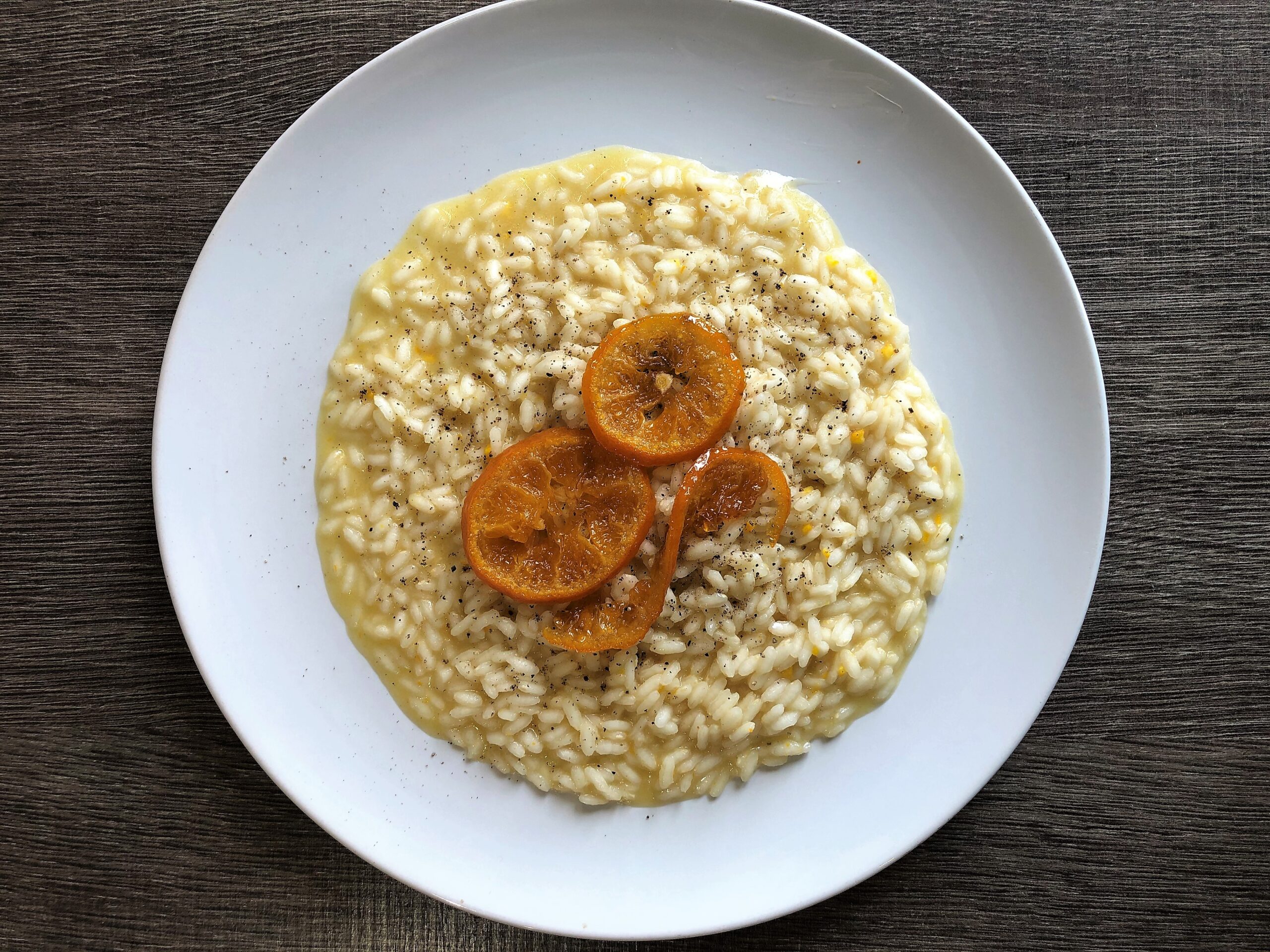 Risotto al mandarino