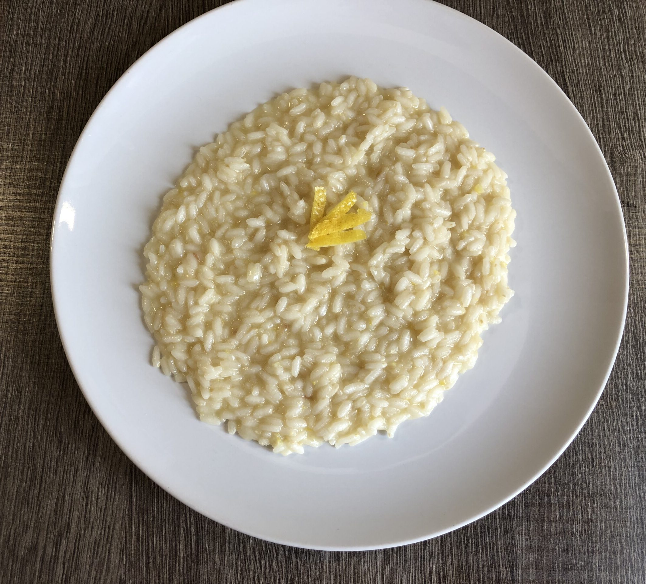 Risotto al limone