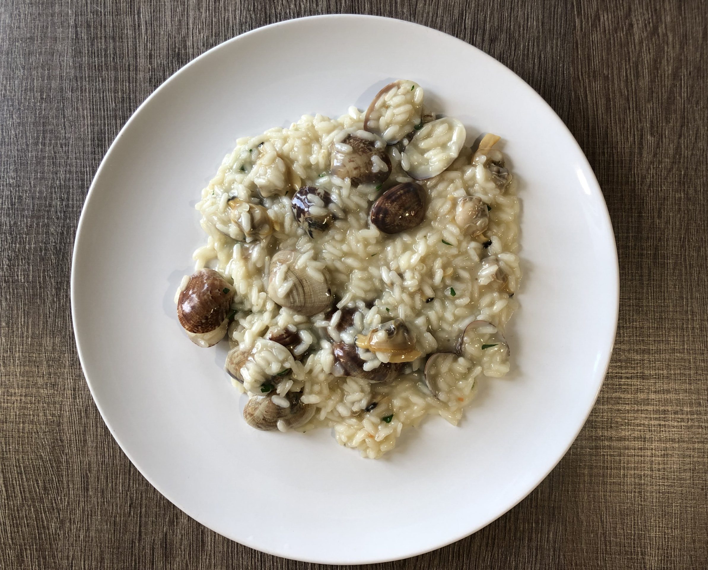 risotto alle vongole