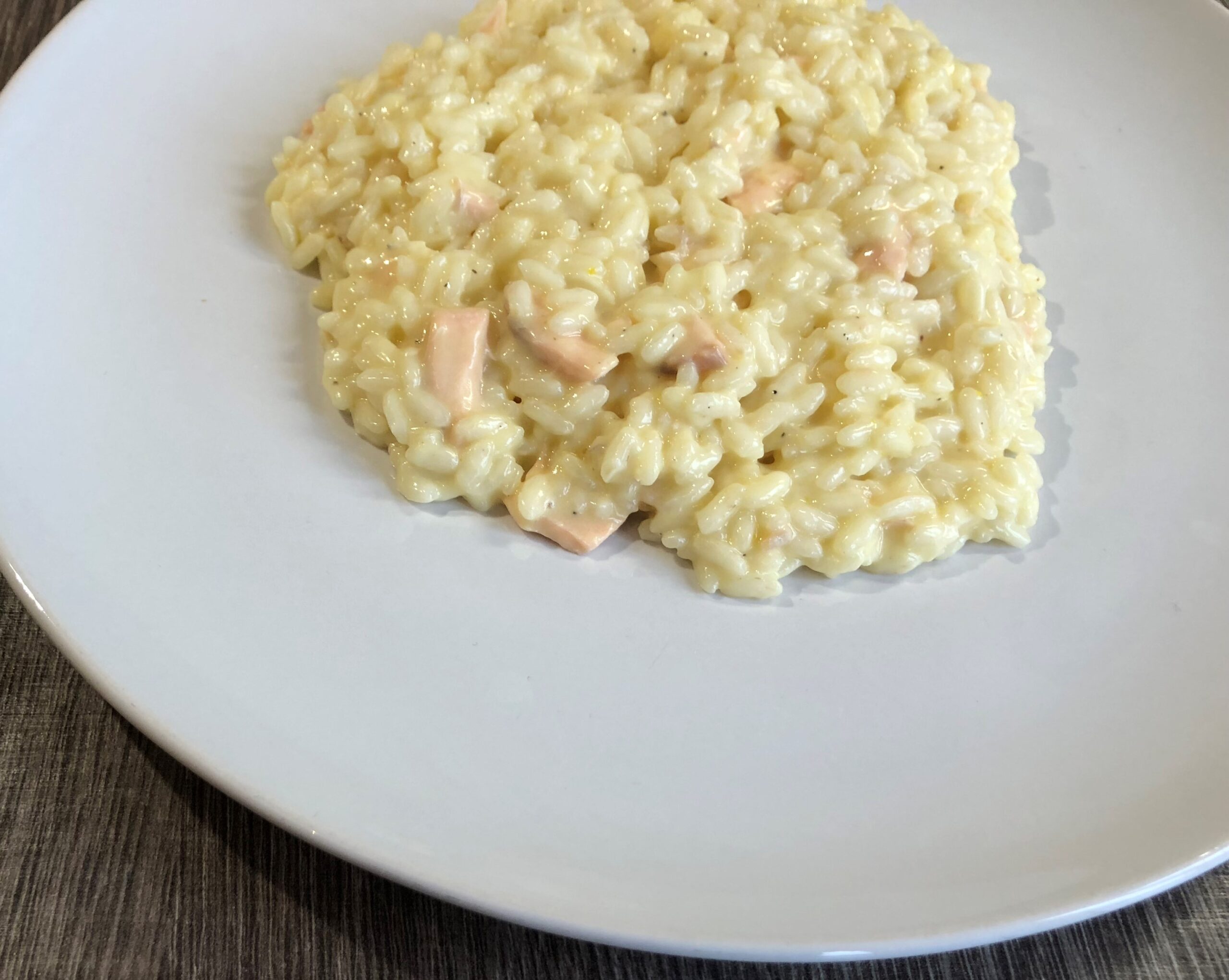 risotto al salmone