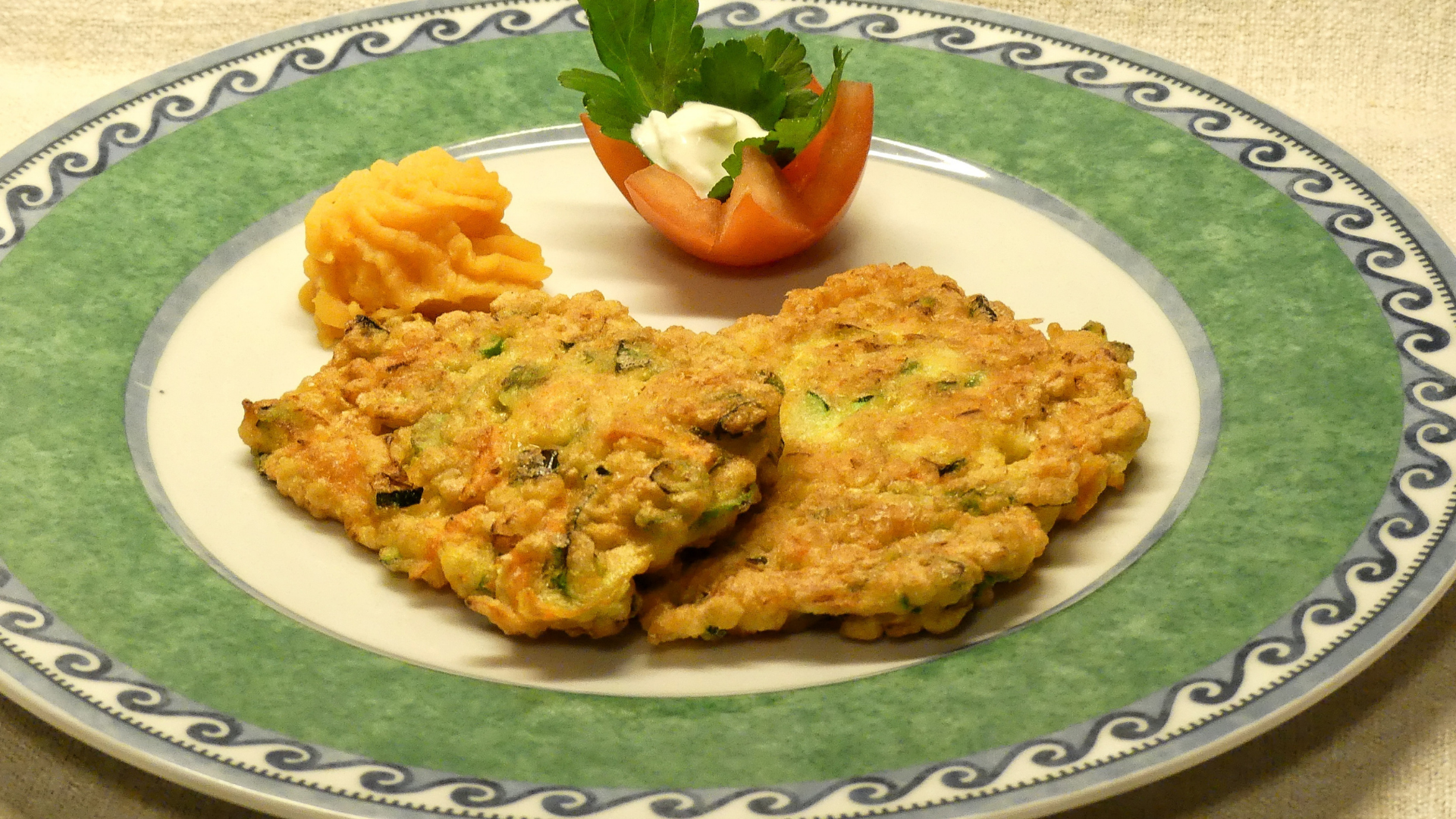 Zucchine in pastella di riso