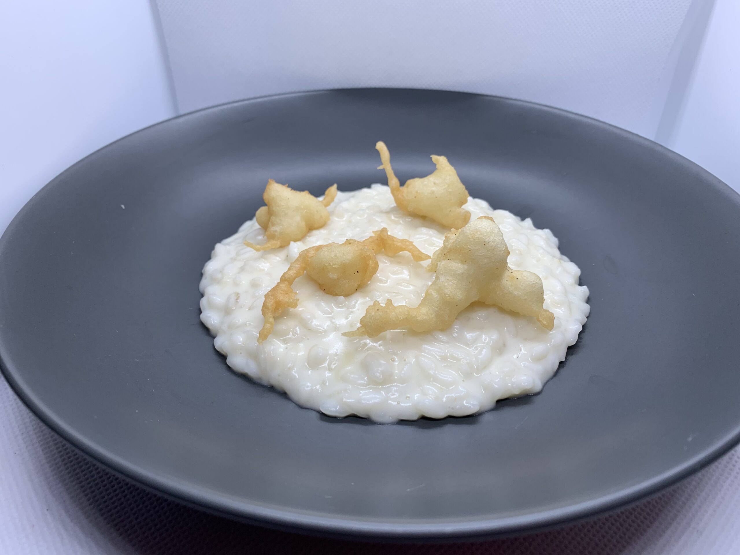 risotto con taleggio e zeppoline