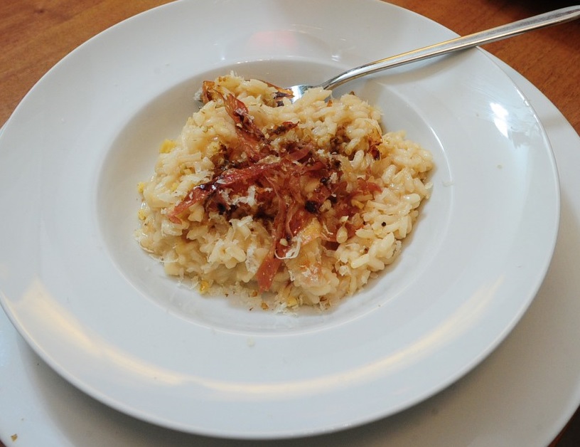 risotto con prosciutto di Modena