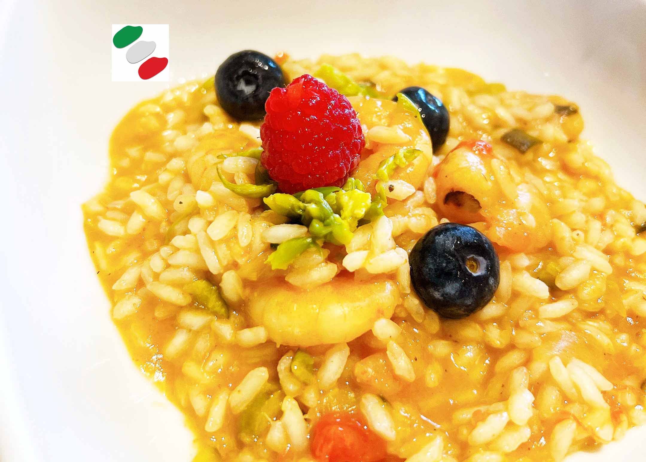 Risotto asparagi e gamberetti salutare, senza latte Ricette Risotto